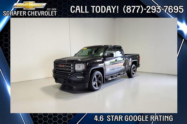 2018 GMC Sierra 1500 Base in Onyx Black — front three-quarter view