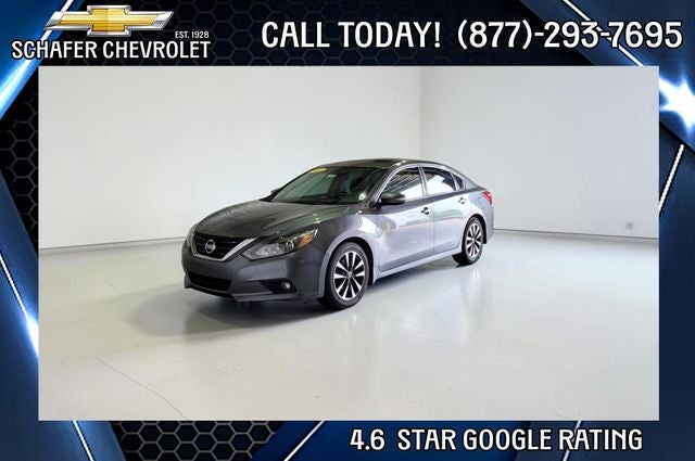 2017 Nissan Altima 2.5 SL in Brilliant Silver — front three-quarter view