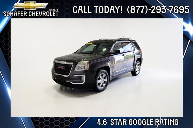 2016 GMC Terrain SLE-2 in Iridium Metallic — front three-quarter view