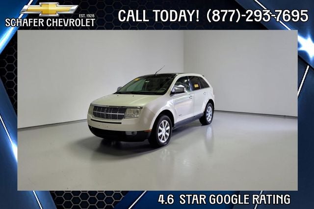 2007 Lincoln MKX Base in White Chocolate Tri-Coat — front three-quarter view